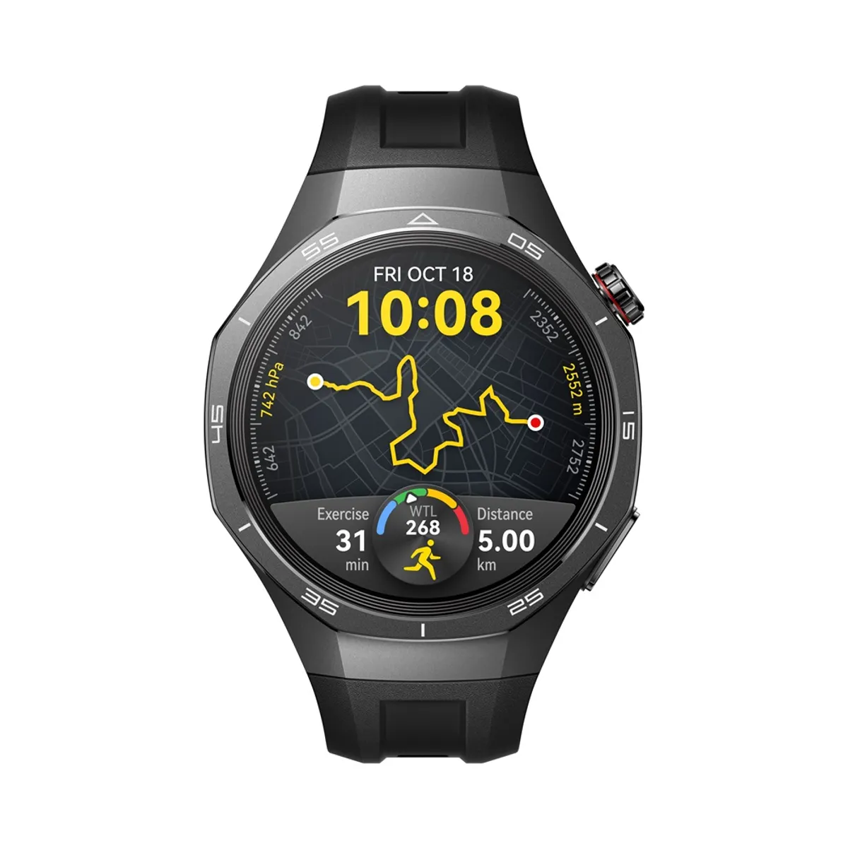 Huawei 55020DKD Okosóra Titanium keret 1,43" IP69K Bluetooth 5.2 NFC GPS 14 napos üzemidő #1