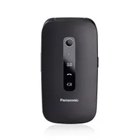 Panasonic KX-TU550EXB 2,8" TFT kijelző 1,2 MP hátlapi kamera 1400 mAh Bluetooth 5.0 4G NanoSIM