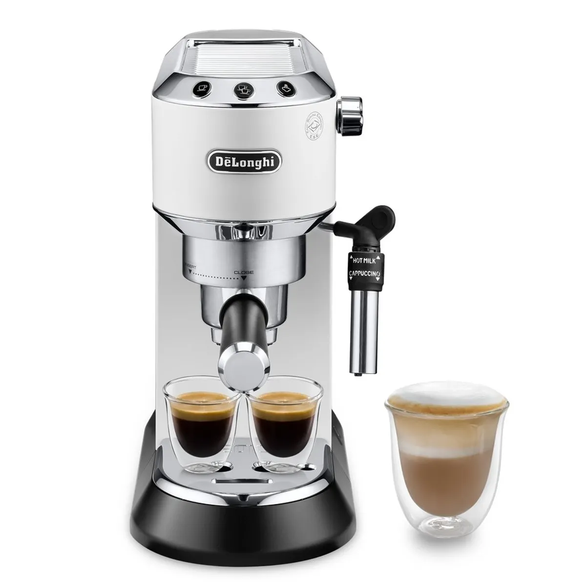 DeLonghi EC685.W Dedica félautomata tejhabosító 15 bar 1,1 L víztartály #1
