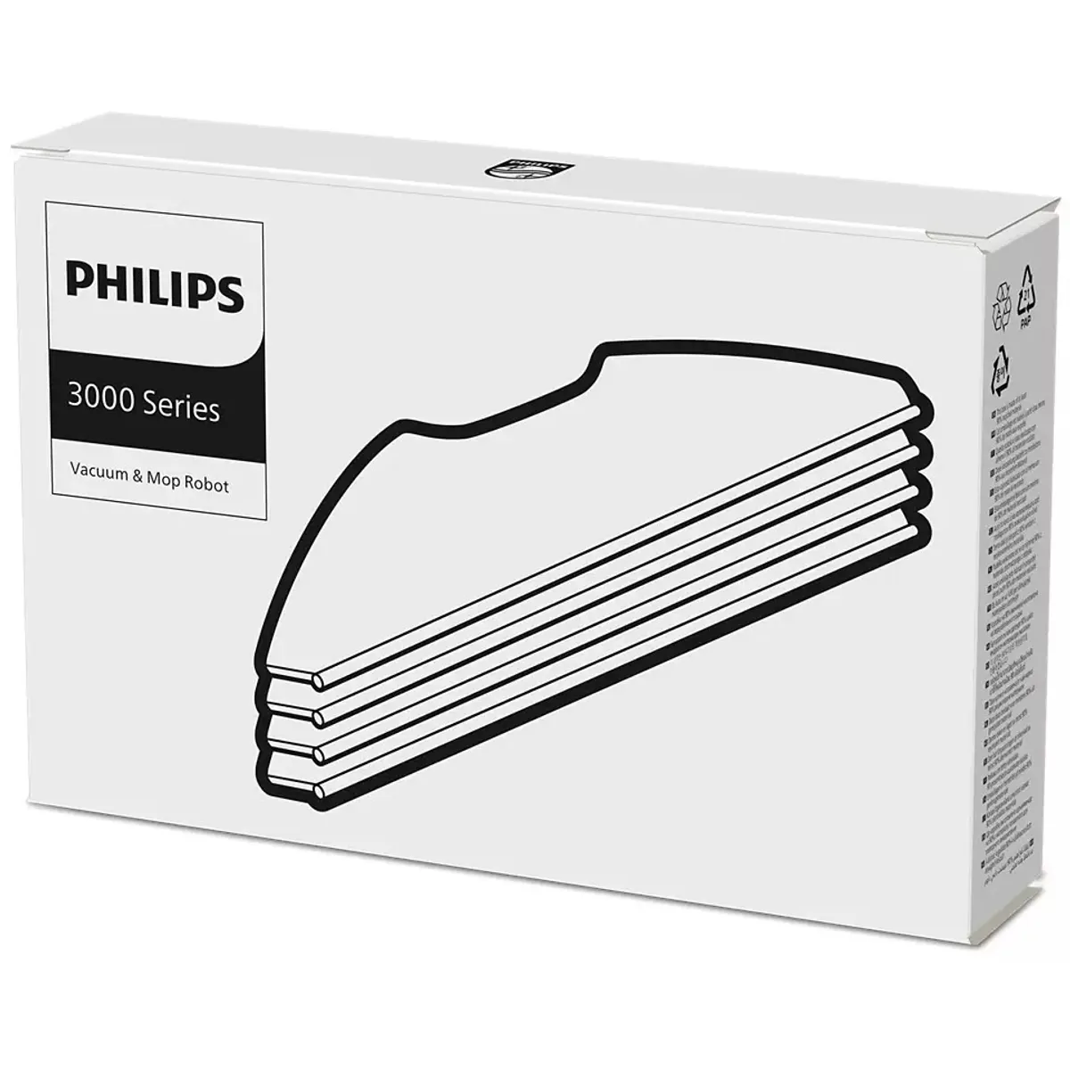 Philips XV1430-00 HomeRun felmosó párna 4 db kompatibilis HomeRun 2000-3000 sorozat szürke #2