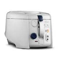 DeLonghi F28533.W olajsütő 1800 W 1,3 l olajtartalom, digitális időzítő, állítható hőfok, nem tapadós bevonat, kivehető szűrő, fehér #1