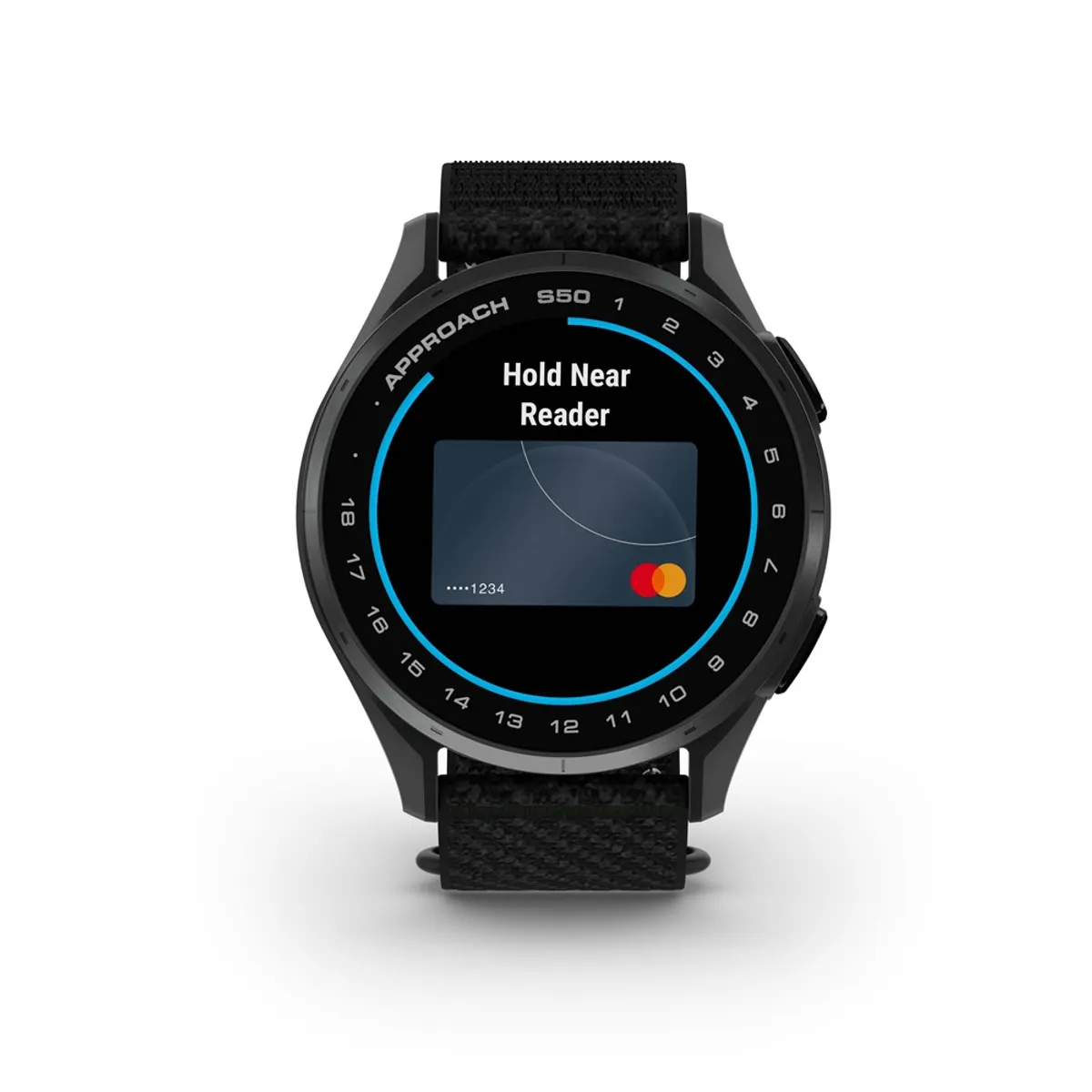 Garmin 010-03010-00 Approach S50 szürke fekete 1.2" AMOLED kijelző GPS golfóra 43 000 pályák #1