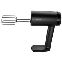 Philips HR3781/00 kézi mixer 500 W 5 fokozat turbo habverők dagasztóhorgok rozsdamentes acél pengék 1 m vezeték fekete #2