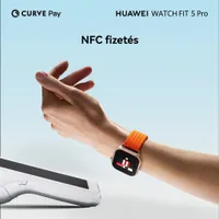 Huawei 55020HRX Watch Fit 5 Pro fehér NFC GPS EKG SpO2 #3