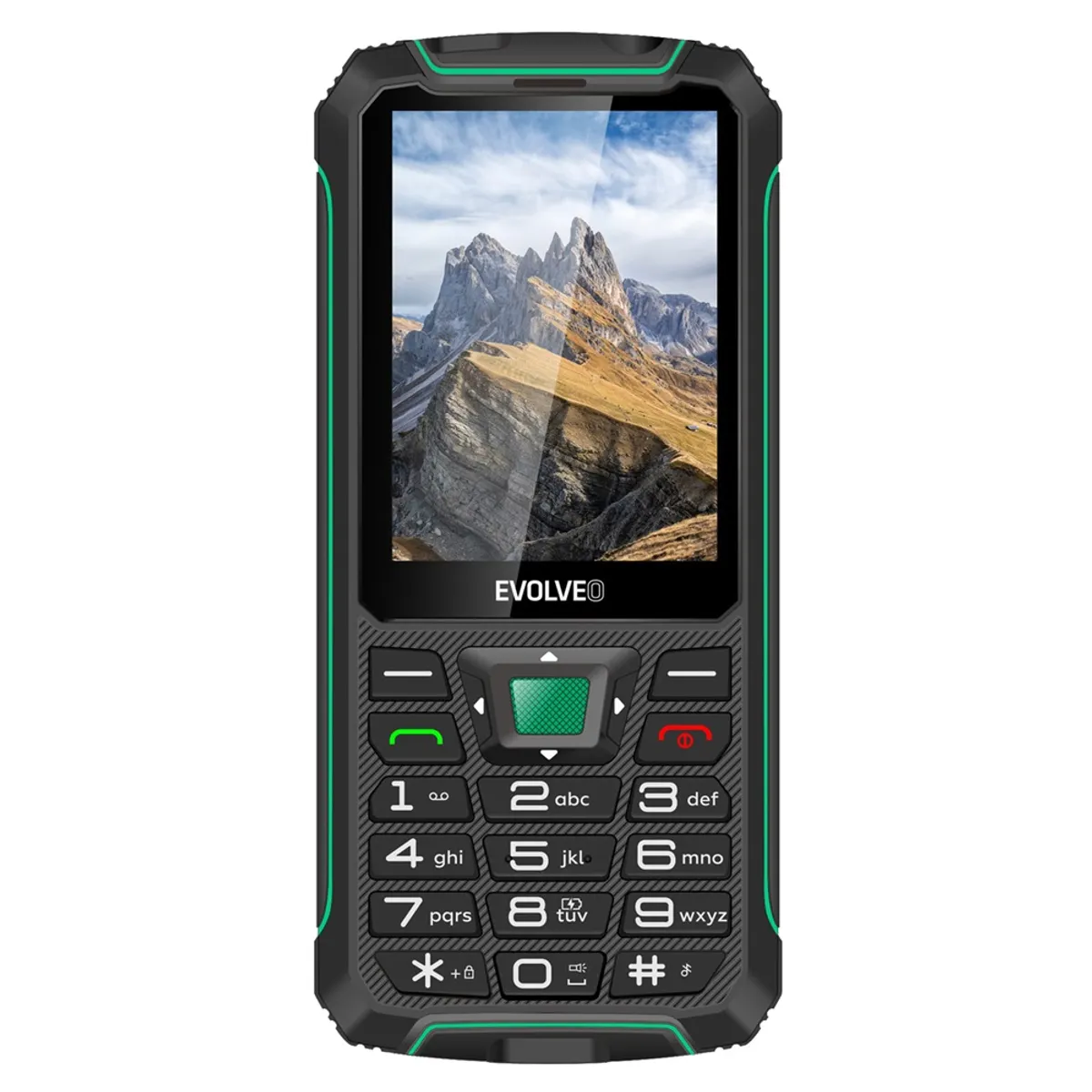 EVOLVEO SGM SGP-W4-BG IP68 2,8" IPS kijelző 2 MP hátlapi kamera Kettős SIM 32 GB MicroSDHC USB-C FM rádió Li-ion 2500 mAh zseblámpa #1