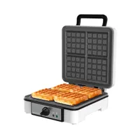 Cecotec 08017 minisütő négyszögletes gofri 4 db, nem tapadós bevonat, állítható hőfokszabályzó #1