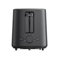 Xiaomi BHR8811EU kenyérpirító 2-szeletes 6 pirítási fokozat 930 W 35 mm rés szélesség olvasztó funkció morzsatálca vezeték tárolása fekete #4