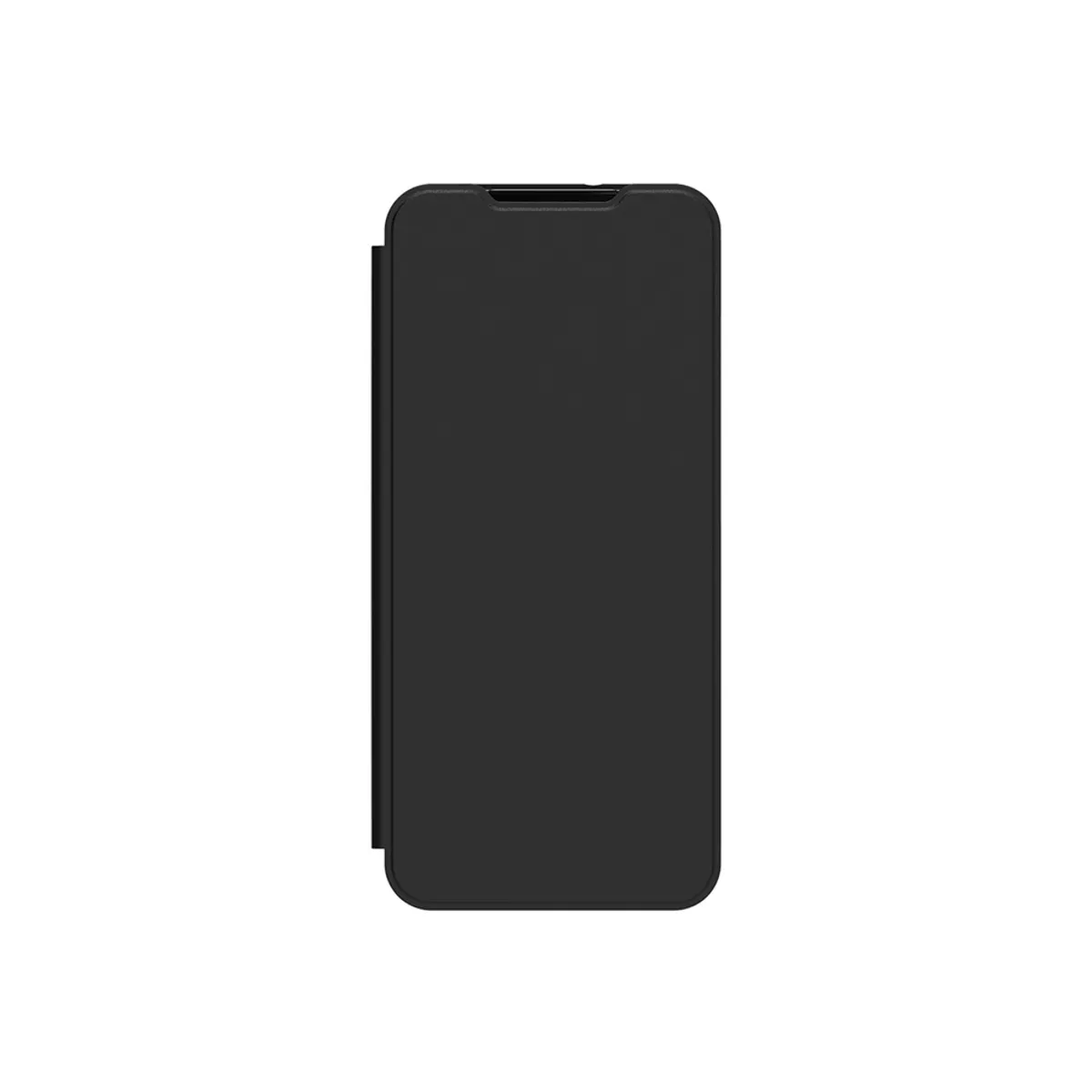 Samsung GP-FWA256AMABW előlapos flip tok fekete műbőr Galaxy A25 5G kompatibilis 6,5" karcolásálló #1