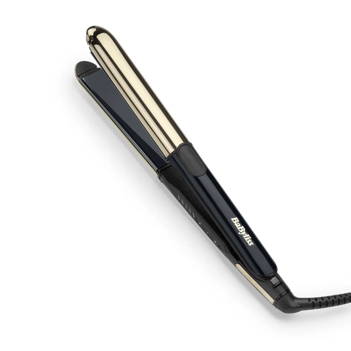 BaByliss ST484E hajvasaló kerámia fűtés 235 °C 5 hőfok ionos kondicionálás auto kikapcsolás 3,3 m elforgó vezeték egyenes henger fekete-arany #4