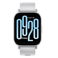 Xiaomi BHR8790GL Okosóra ezüst TPU szíj 2" LCD IPX8 470 mAh pulzusfigyelő véroxigénmérő beépített mikrofon és hangszóró