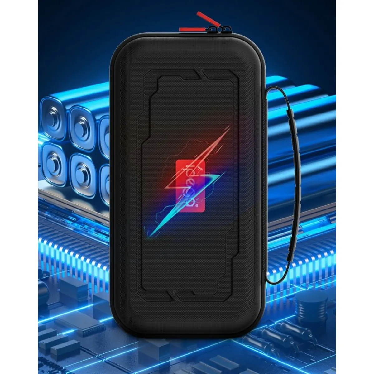 IPEGA PG-SW099 hordtáska 10000mAh beépített akkumulátor USB-C és USB-A töltési portok kompatibilis Nintendo Switch és Steam Deck #9