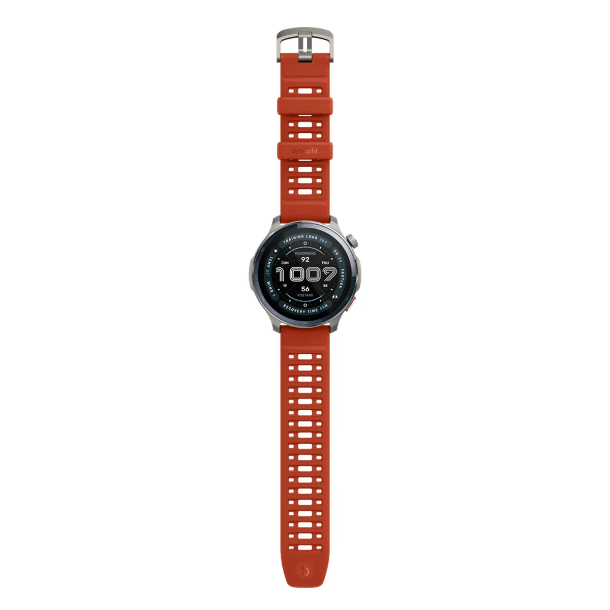 Amazfit W2429GL1N Balance 2 fekete és piros szilikon szíj #6