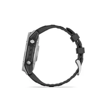 GARMIN 010-03025-00 okosóra 1,3" AMOLED 47 mm rozsdamentes acél tok szilikon szíj 22 mm #4