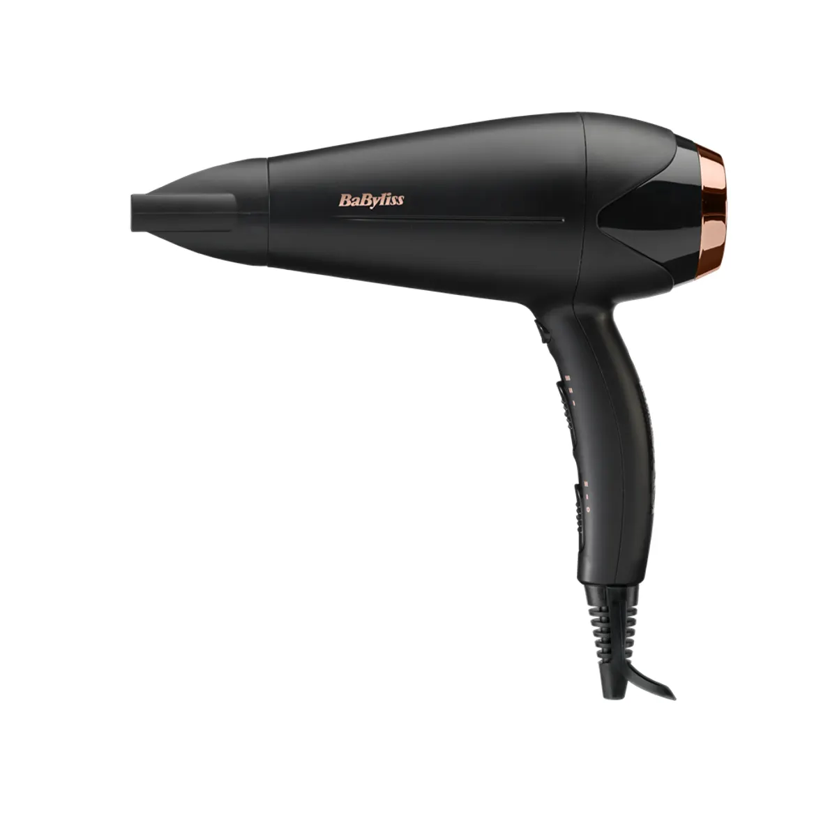 BaByliss D570DE hajszárító kerámia fűtésrendszer 2 sebességfokozat 3 hőfok ion funkció diffúzor koncentrátor 2200 W #1
