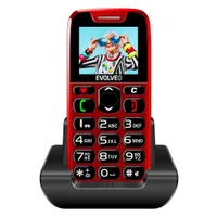 EVOLVEO SGM EP-501-RD EasyPhone EP501 1.8" kijelző SOS gomb töltőállomás microSDHC 32 GB #1