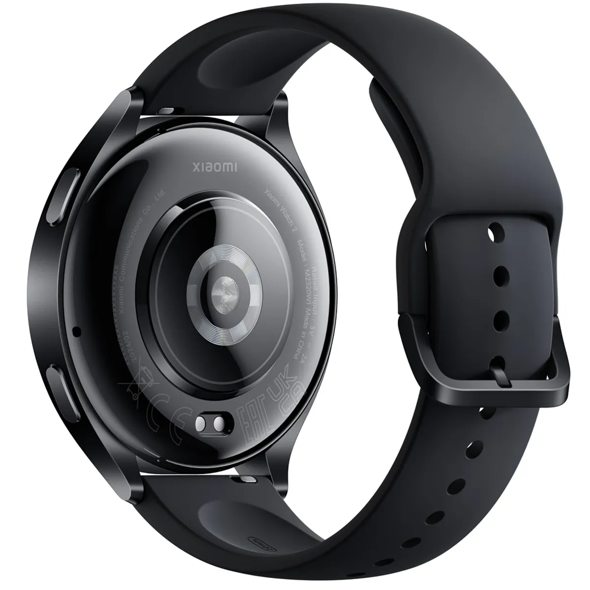 XIAOMI BHR8035GL okosóra Wear OS Qualcomm W5 Gen 1 AMOLED 1.43" kör 46 mm alumínium tok fekete TPU szíj NFC GPS Wi-Fi Bluetooth pulzus véroxigén vérnyomás #3