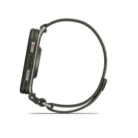 Garmin 010-02980-03 Venu X1 Titanium ComfortFit nylon szíj mohazöld #6