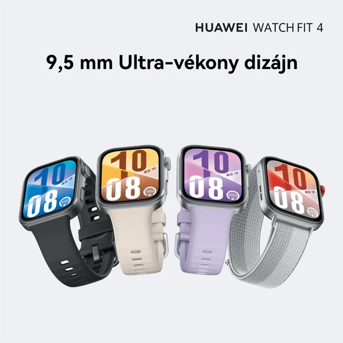 Huawei 55020EWR Watch Fit 4 ezüst #3