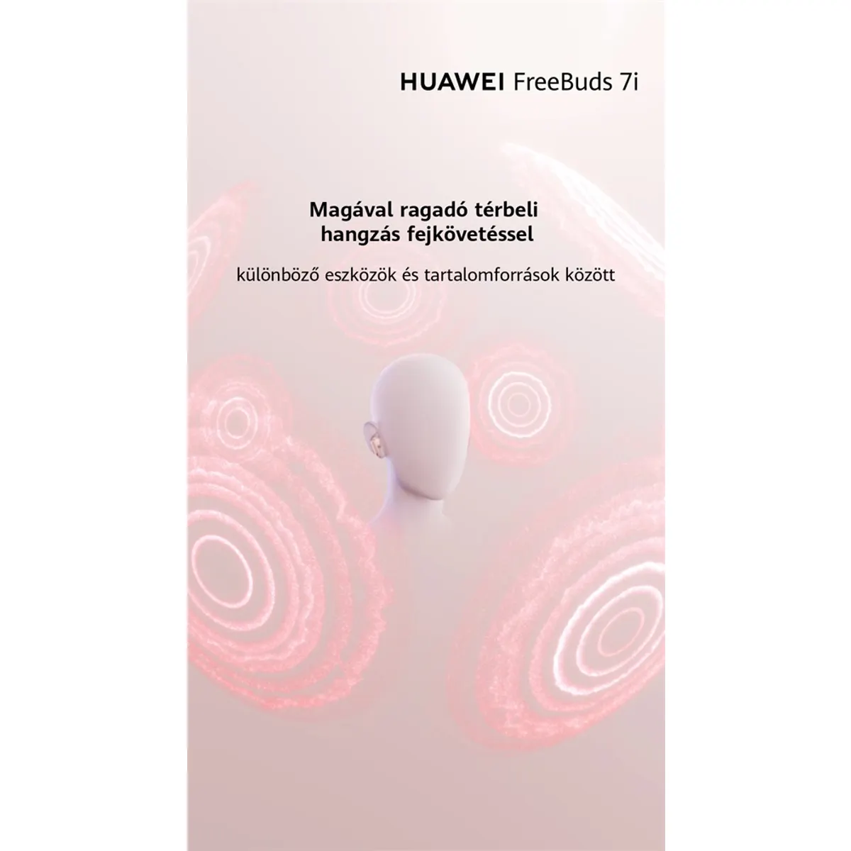 Huawei 55038458 Freebuds 7i rózsaszín #5