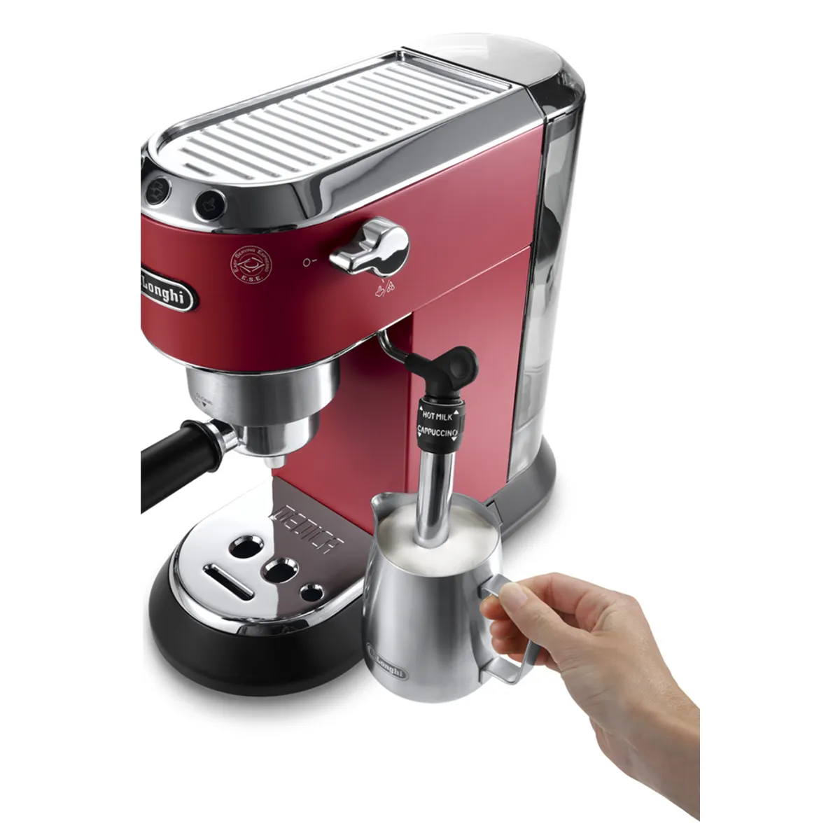 DeLonghi EC685.R Eszpresszó kávéfőző gép 15 bar nyomás beépített tejhabosító hőblokk 1,1 L félautomata latte macchiato cappuccino #3