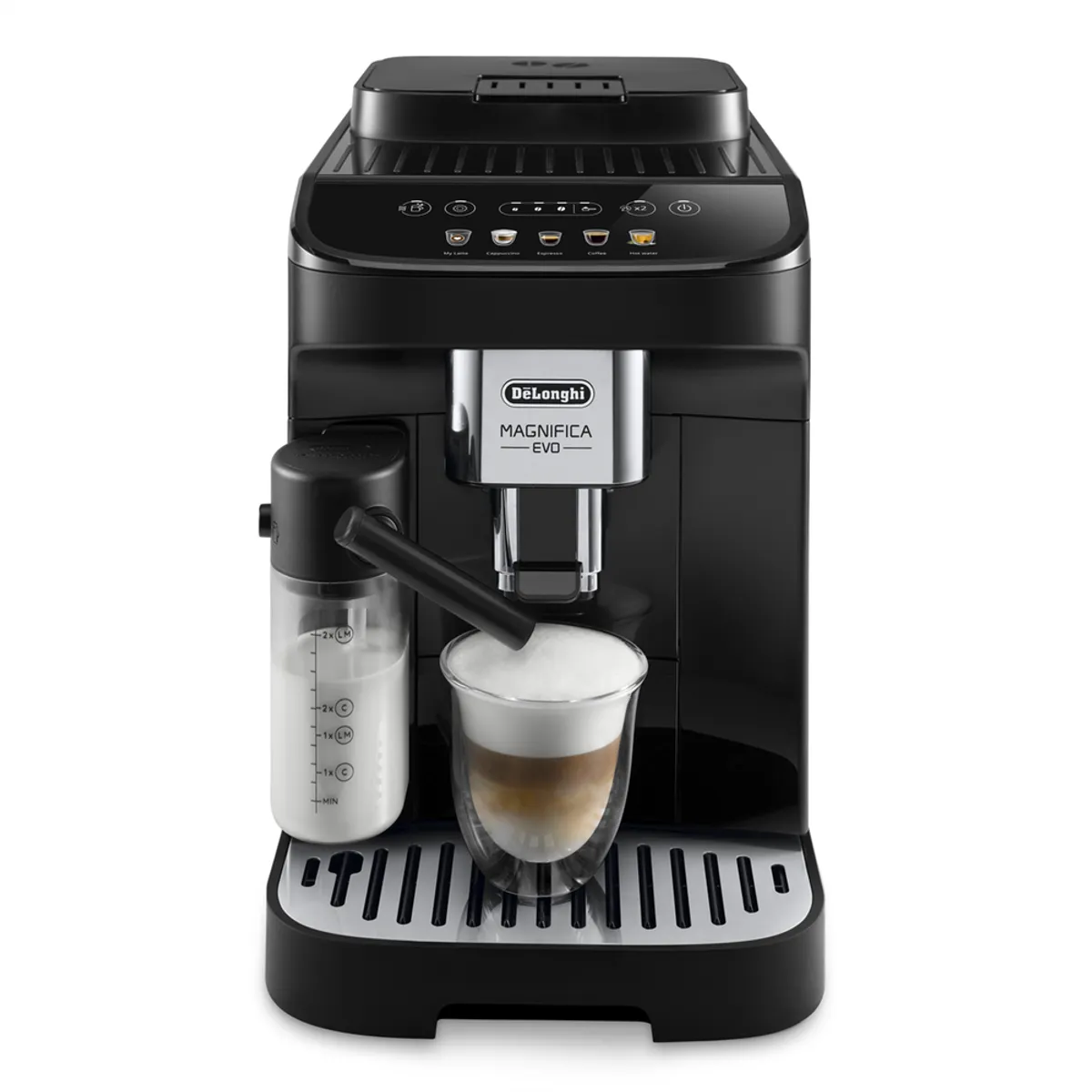DeLonghi ECAM290.61.B Eszpresszó automata 15 bar érintős kijelző beépített daráló 2 csésze #5