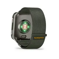 Garmin 010-02980-03 Venu X1 Titanium ComfortFit nylon szíj mohazöld #5