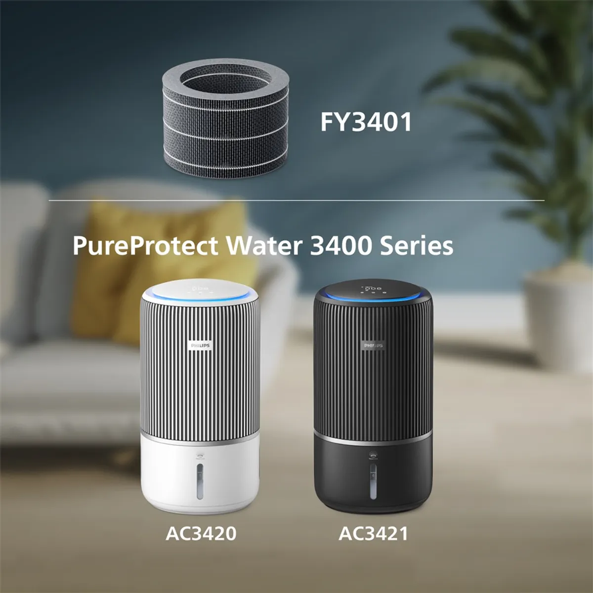 PHILIPS FY3401/00 szűrő PureProtect Water 3400 sorozat AC3420 AC3421 #3