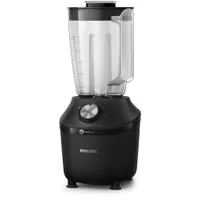 PHILIPS HR2191-01 asztali mixer 2 L 600 W, 4 sebesség, pulzus, jégkásítás, rozsdamentes penge SAN edény, fekete #2
