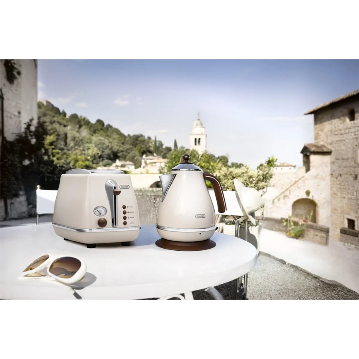 DeLonghi CTOV2103.BG kenyérpirító 2 szeletes 900 W bézs rozsdamentes acél olvasztó újramelegítő állítható pirítási fokozatok #4