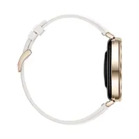Huawei 55020DJT okosóra 41 mm arany rozsdamentes acél 1.32" AMOLED IP69K NFC Bluetooth 5.2 fehér szíj 18 mm #5