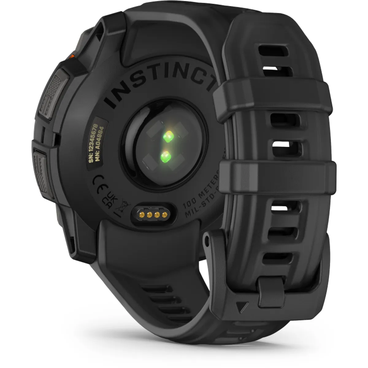 Garmin 010-02934-00 Instinct 3 45mm Solar fekete zseblámpa #4