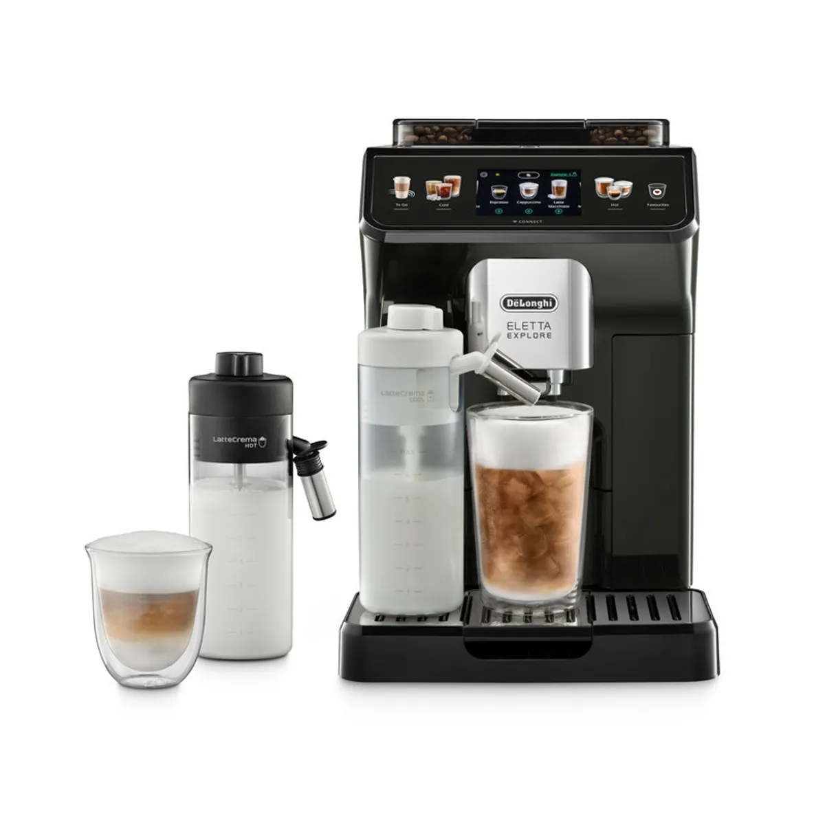 DeLonghi ECAM450.65.G Eszpresszó automata kávéfőző 1,8 L víztartály 19 bar TFT kijelző beépített daráló cappuccino latte macchiato #1