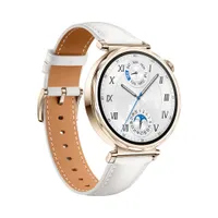 Huawei 55020DJT okosóra 41 mm arany rozsdamentes acél 1.32" AMOLED IP69K NFC Bluetooth 5.2 fehér szíj 18 mm #4
