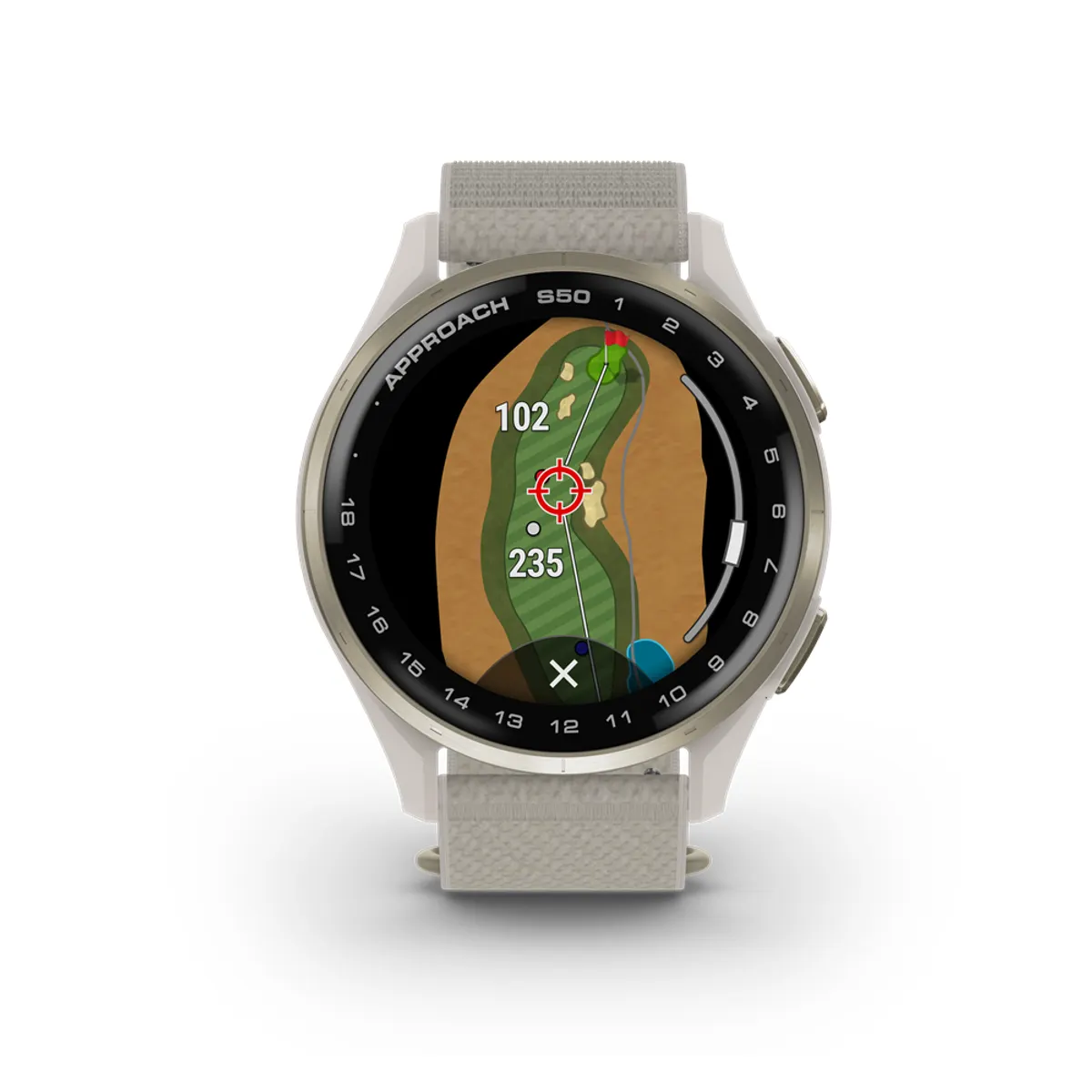 Garmin 010-03010-01 Approach S50 arany krém #1