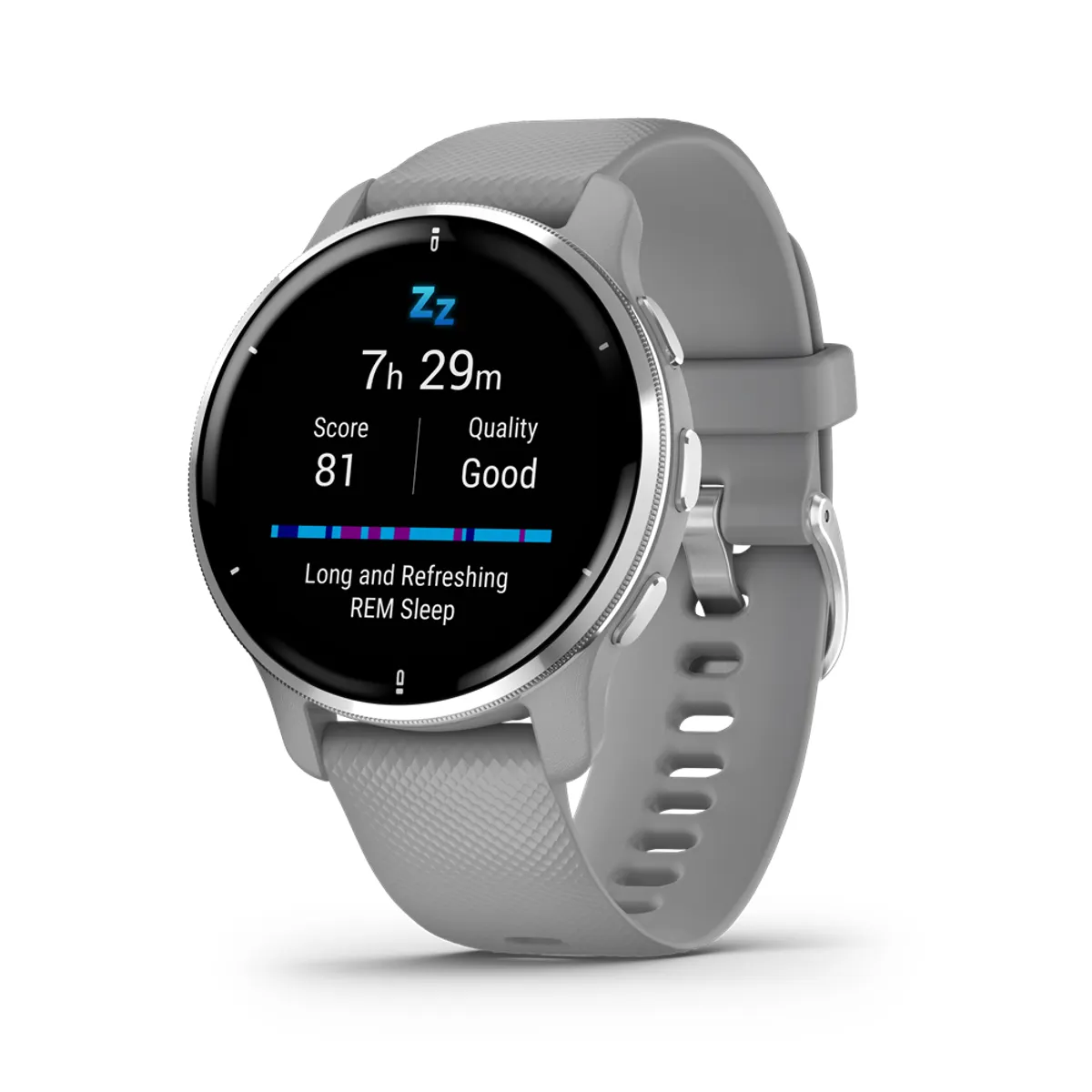 Garmin 010-02496-10 Venu 2 Plus Cfrp keret szilikon szíj #1