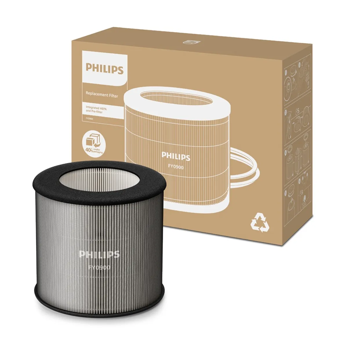 Philips FY0900/30 HEPA NanoProtect szűrőbetét előszűrővel kompatibilis AC0920 AC0921 AC0817 AC0819 AC0820 #4