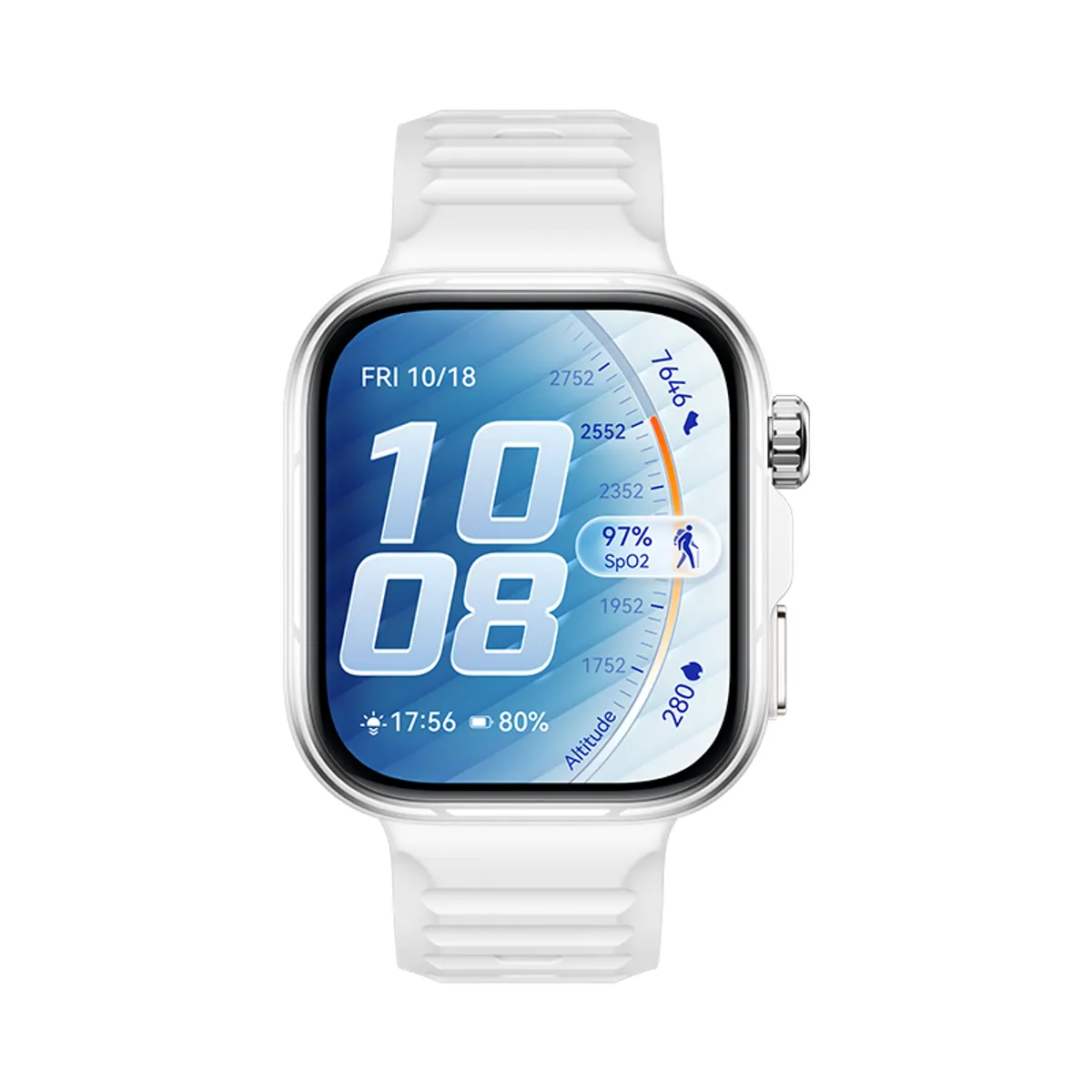 Huawei 55020HRX Watch Fit 5 Pro fehér NFC GPS EKG SpO2 #1