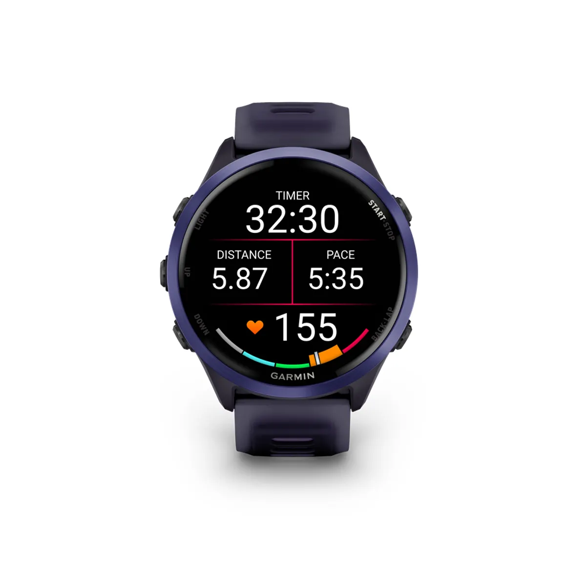 Garmin 010-02971-02 Forerunner 570 1.4" AMOLED érintőképernyő 454x454 8 GB Wi-Fi GPS szilikon ibolya #1