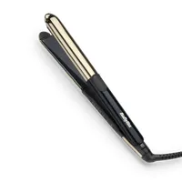 BaByliss ST484E hajvasaló kerámia fűtés 235 °C 5 hőfok ionos kondicionálás auto kikapcsolás 3,3 m elforgó vezeték egyenes henger fekete-arany #4