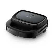 Philips HD2330-90 Minisütő és grillsütő 750 W 1 szendvics zárható fedél grill függőleges tárolás csúszásgátló lábak BPA-mentes