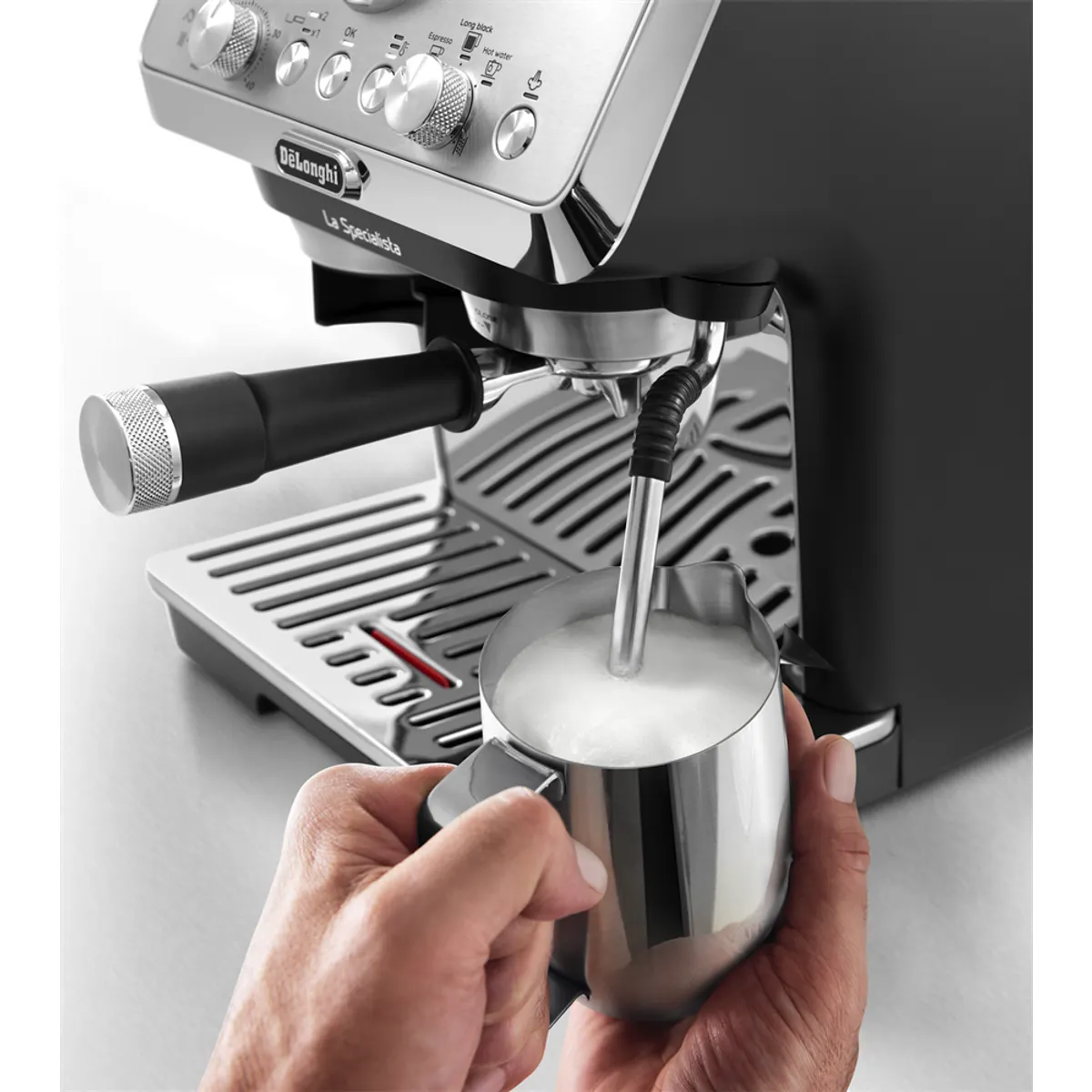 DeLonghi EC9155.MB Eszpresszó kávéfőző gép 15 bar, beépített daráló, 2,5 L víztartály, cappuccino rendszer, beépített kijelző, 8 darálási beállítás #4