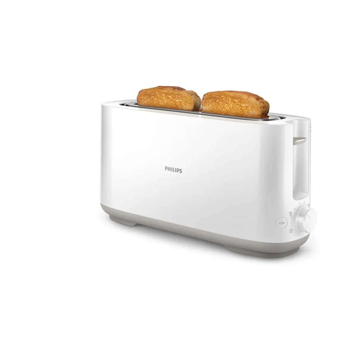 PHILIPS HD2590/00 kenyérpirító hosszúkás nyílás 8 fokozat 950 W szürke #1