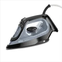 Braun SI3055BK Gőzölős vasaló beépített tartály 0,27 L 2400 W gőz 45 g/perc 180 g/perc kerámia talp öntisztító 2 m vezeték hegyes vasalóorr