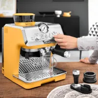 DeLonghi EC9155.YE La specialista arte 15 őrlési fokozat 3 hőmérséklet 1,7 l tartály gőzkar #5
