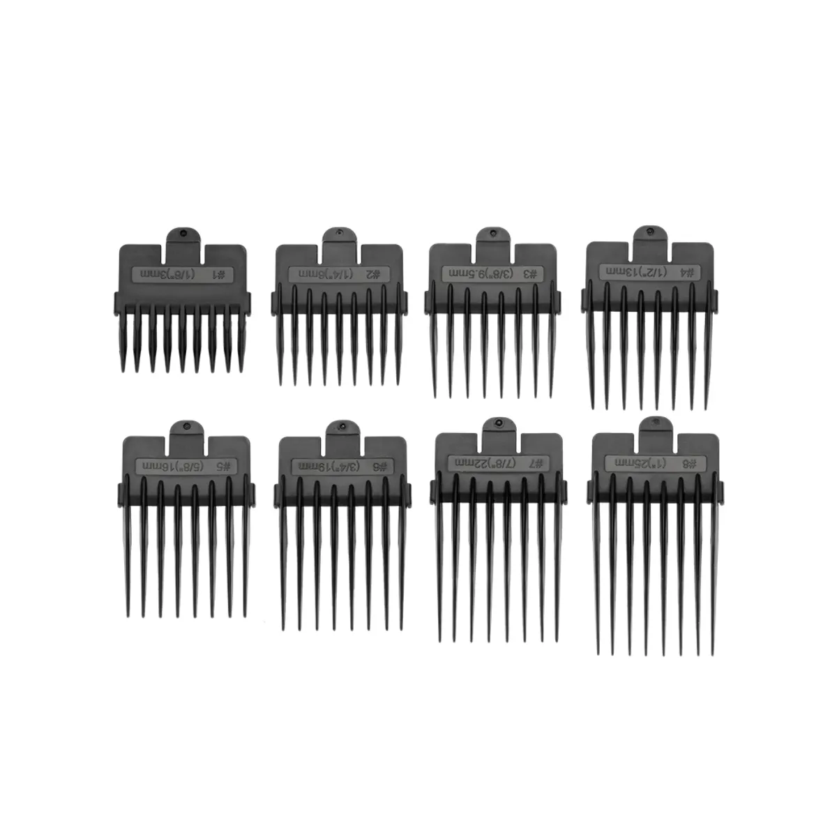 BaByliss E756E hajvágó 8 fésű 0,5-25 mm rozsdamentes acél penge AC 2 m hordtáska olaj tartozék #4