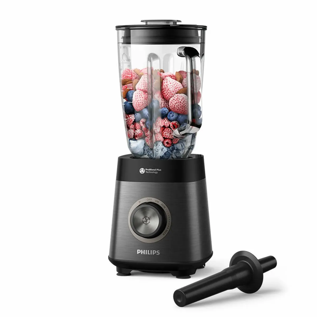 PHILIPS HR3040/00 asztali mixer üveg tál 2 L 1200 W 6 sebességfokozat Lüktetési funkció van automata tisztító rendszer #2