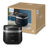 PHILIPS HD3090/80 Multifunkciós készülék 1,8 L 436 W, 8 program, beépített kijelző, hőmérséklet-szabályozás, rizs funkció, nem tapadós bevonat, fekete #6