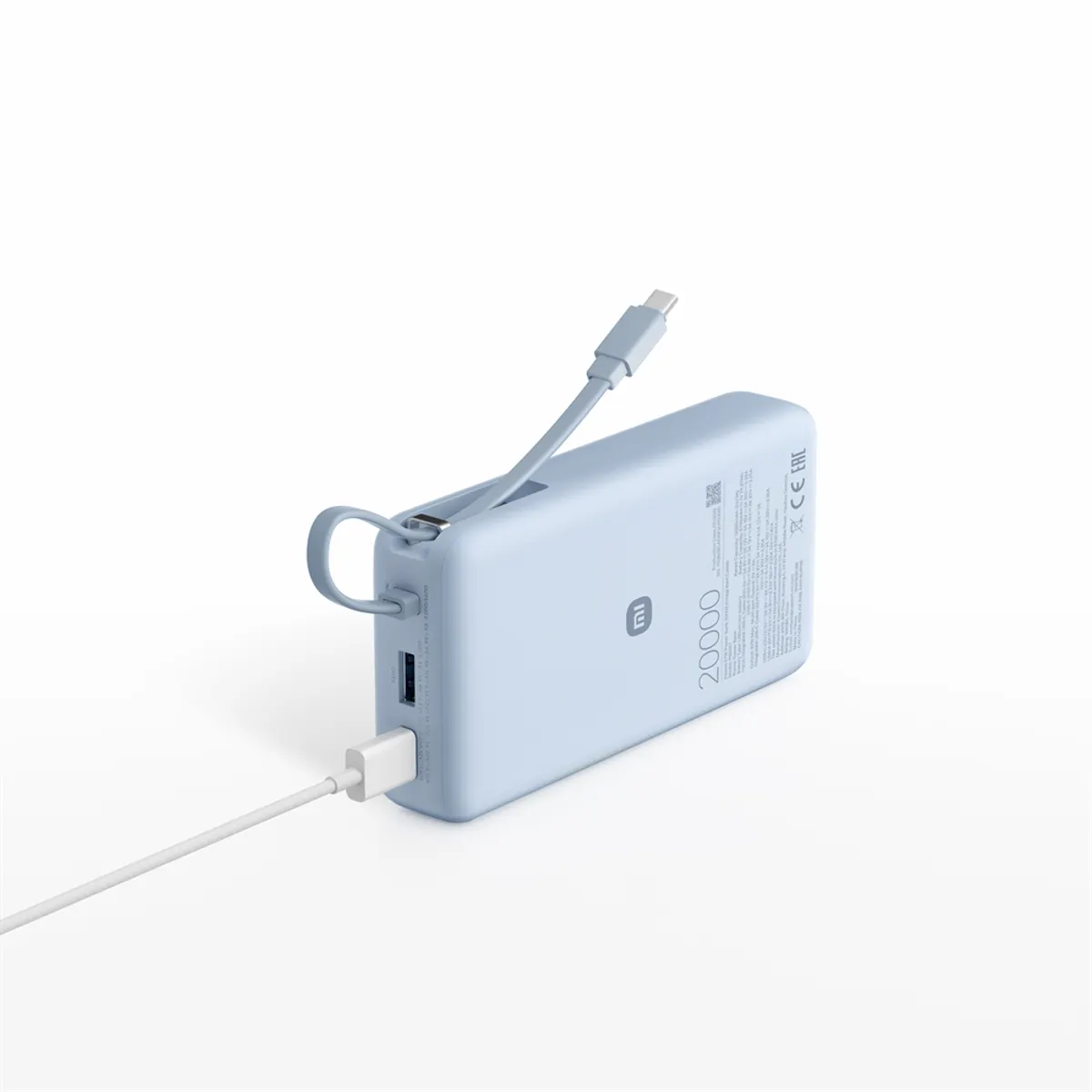Xiaomi BHR08O8GL külső akkumulátor 20000mAh 67W beépített Type-C kábel jégkék #4