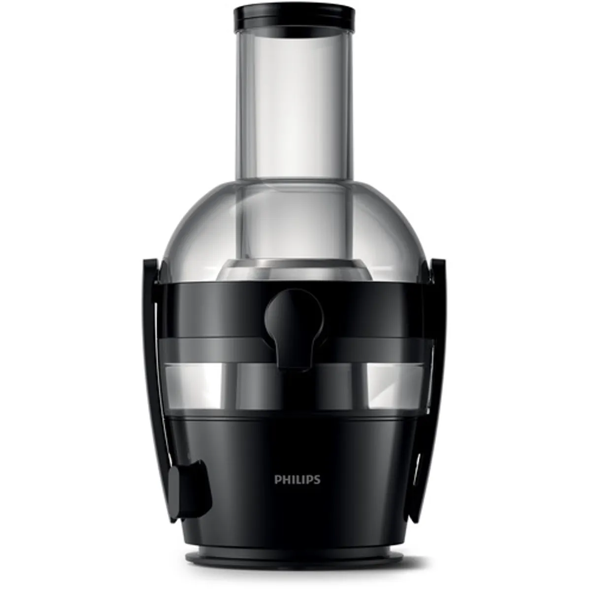 Philips HR1855-70 gyümölcscentrifuga szürke 800 W 0,8 L gyümölcslé tartály 1,2 L rosttároló 75 mm adagolócső led #1