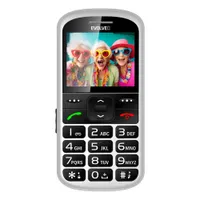 Evolveo SGM EP-570-XS-WH EasyPhone XS SOS gomb nagyító 2,2" kijelző 900 mAh USB-C